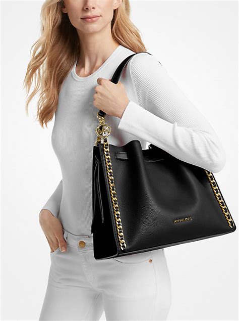 michael kors bags michael kors mina large chain shoulder bag|michael kors shoulder crossbody bag.